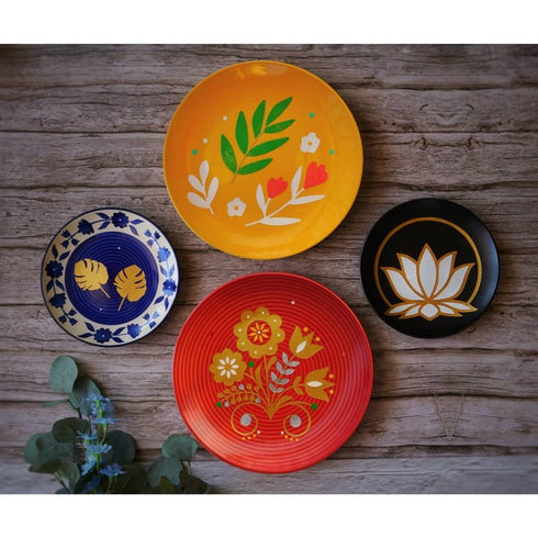 Lotus Love | Decorative Wall Plate Set | Home Decor and Gift